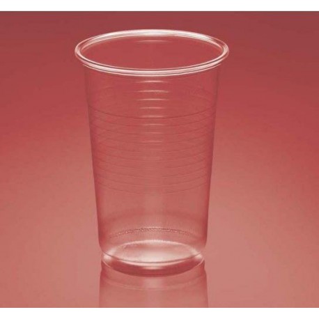 Vasos de Plástico PP 250ml Plus Transparentes