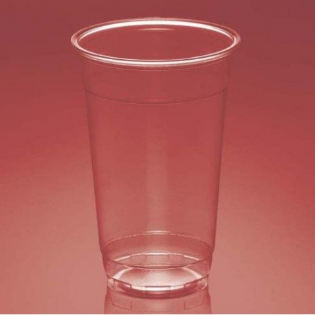 Vasos de Plástico PP 370ml Plus Transparentes 