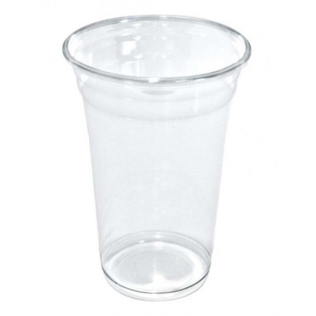 Vasos de Plástico PET 500 cc Ø 9,5cm Transparentes 