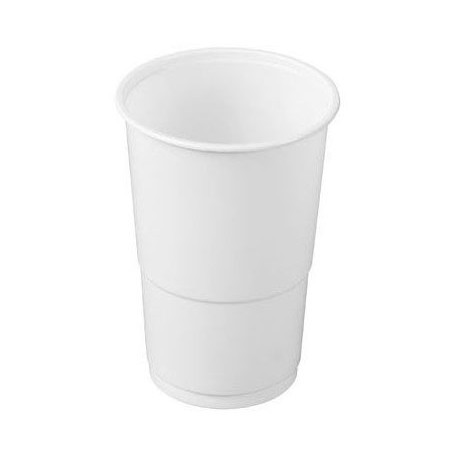 Vasos de Plástico PP 330ml Blancos