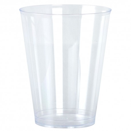 Vasos de Plástico PS Sidra 500ml Inyectado Transparente