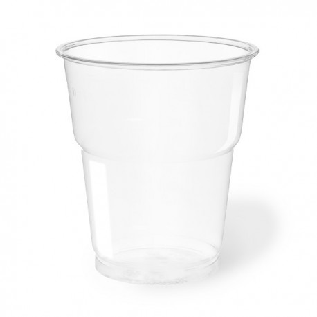 Vasos Biodegradables PLA 250ml Transparentes