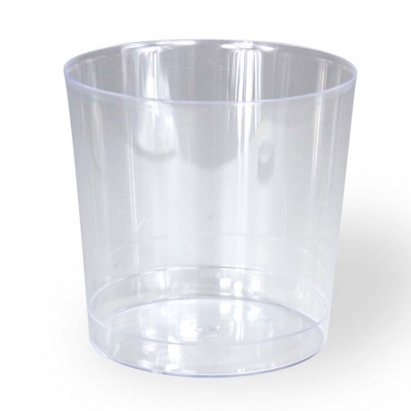 Vaso Chiquito Alto Plástico PS 330ml Transparentes