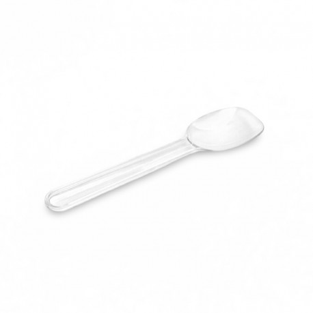 Cucharitas para Helado Plástico PS Transparentes 8,3cm