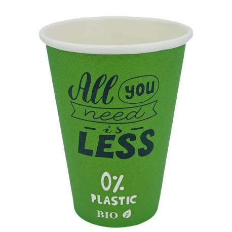 Vasos Biodegradables de Cartón "Relax" 7Oz/200ml Ø7cm