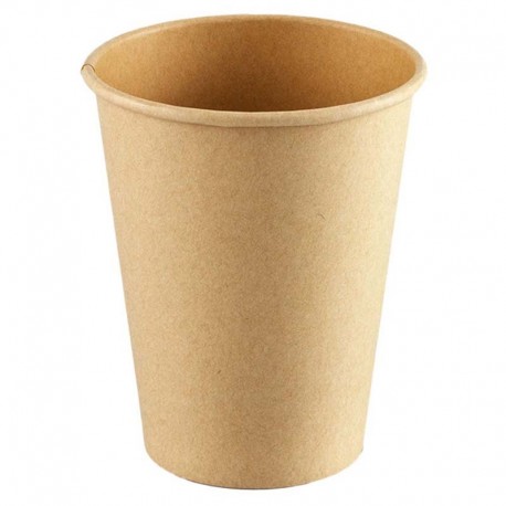 Vasos de Cartón Kraft 12Oz/360ml Ø9cm