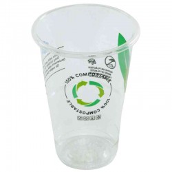 Vasos Biodegradables PLA 330ml Impresos