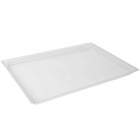 Bandeja de Plástico PS Lux Transparente Reutilizable 37x27cm