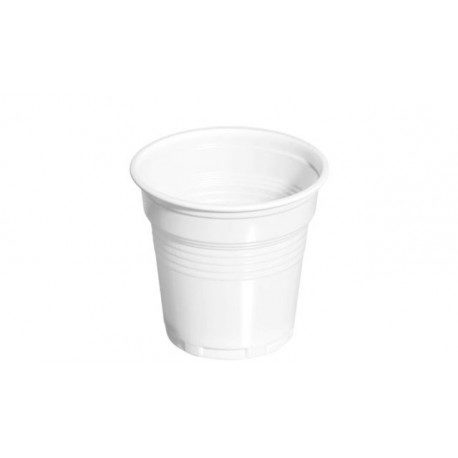 Vasos de Plástico PP 80ml Blancos