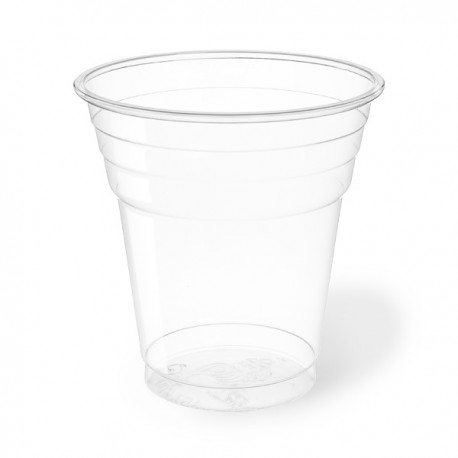 Vasos de Plástico PET 200ml Ø 7,8cm Transparentes 