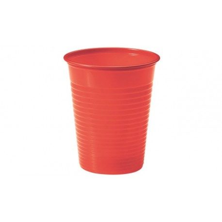 Vasos de Plástico PP 200ml Rojos