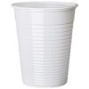 vasos de plastico blancos